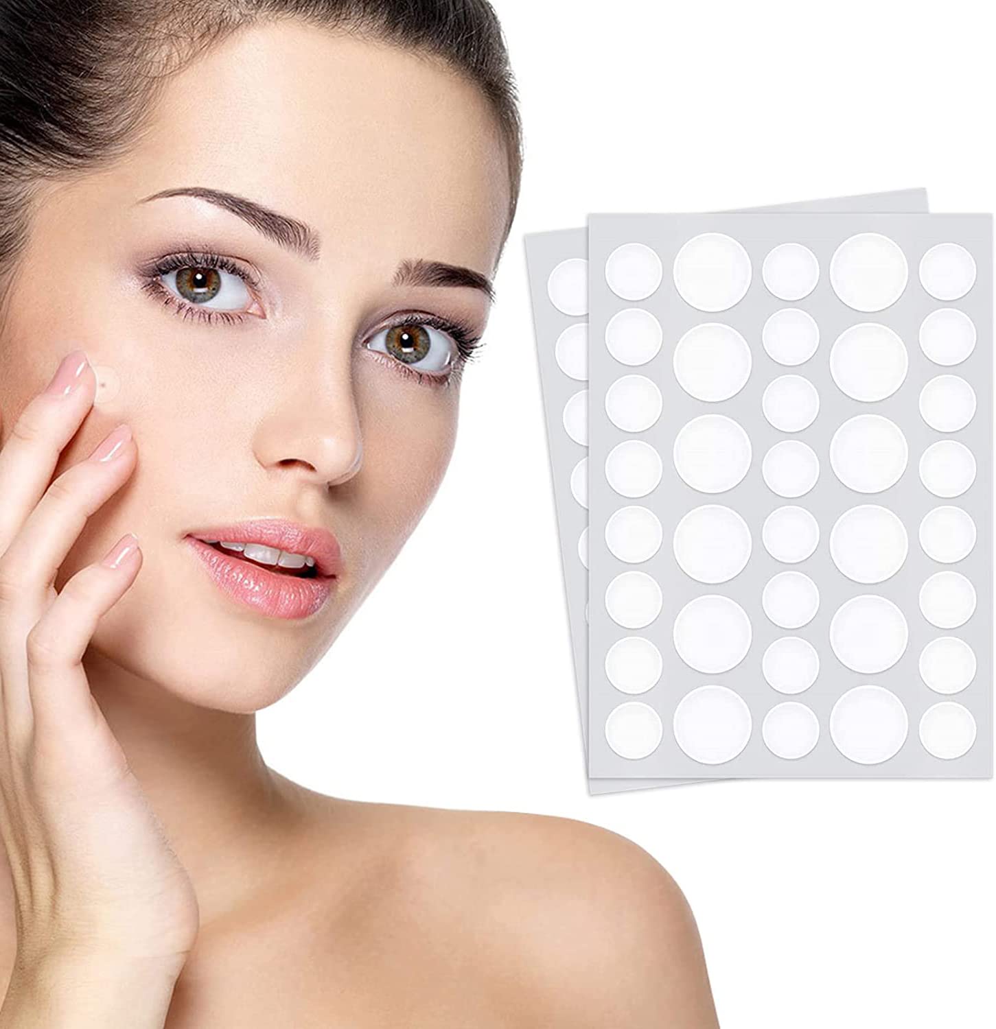 MAYCREATE 72 Pcs Acne Pimple Patches for Face Skin Tag Remover Patches for Women Girls Invisible Hydrocolloid Pimple Remover Acne Patch for All Skin Type MAYCREATE 72 Pcs Acne Pimple Patches for Face Skin Tag Remover Patches for Women Girls Invisible Hydrocolloid Pimple Remover Acne Patch for All Skin Type